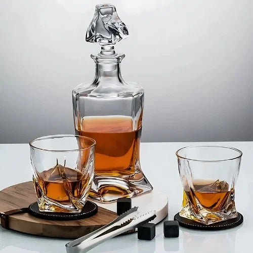 Coffret Bois Verres Whisky