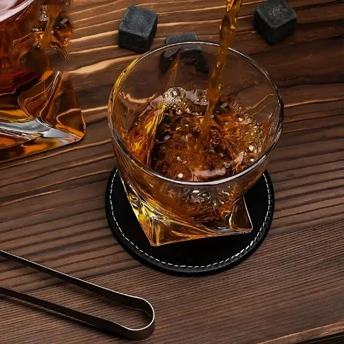 Coffret Bois Verres Whisky