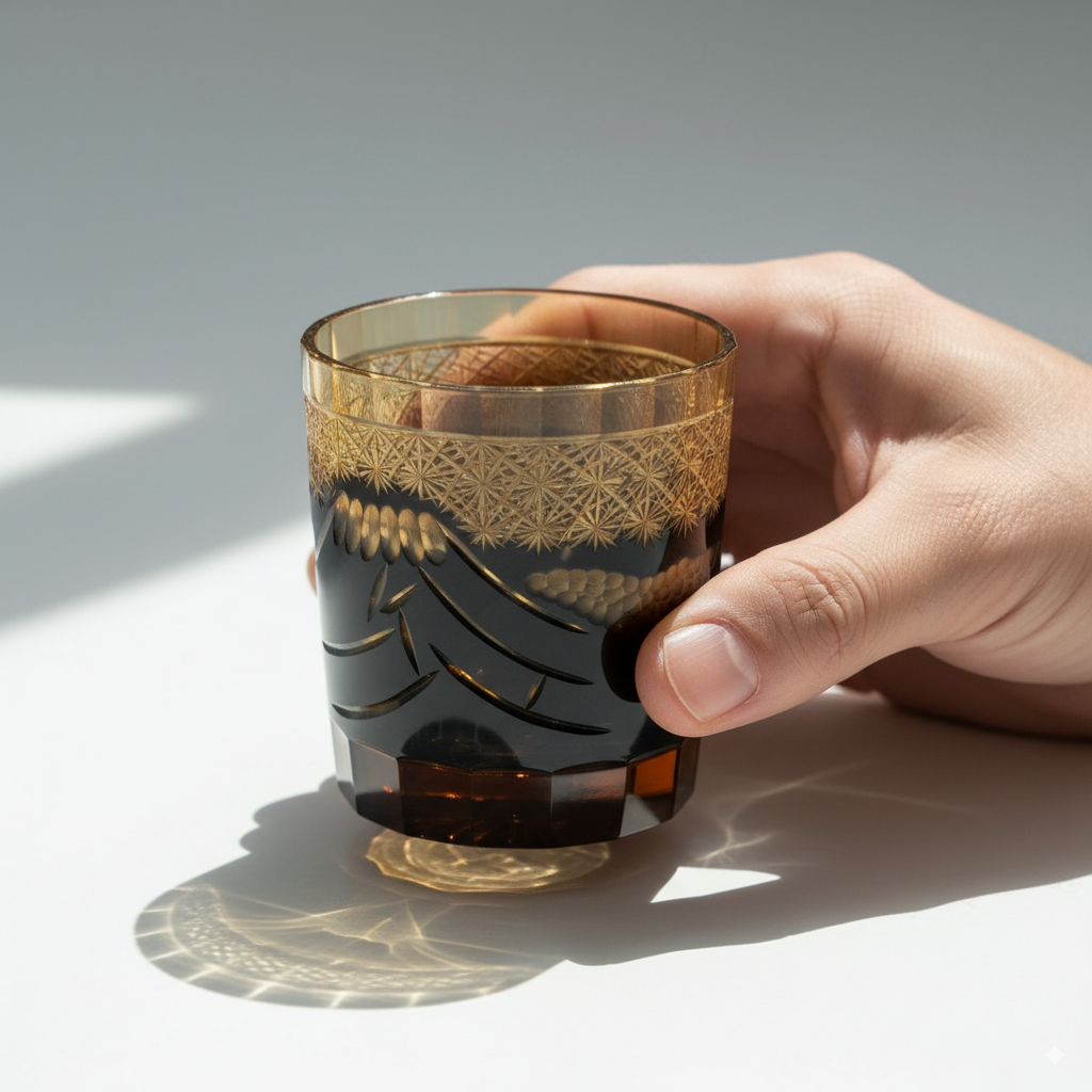 Verre à Whisky gravé